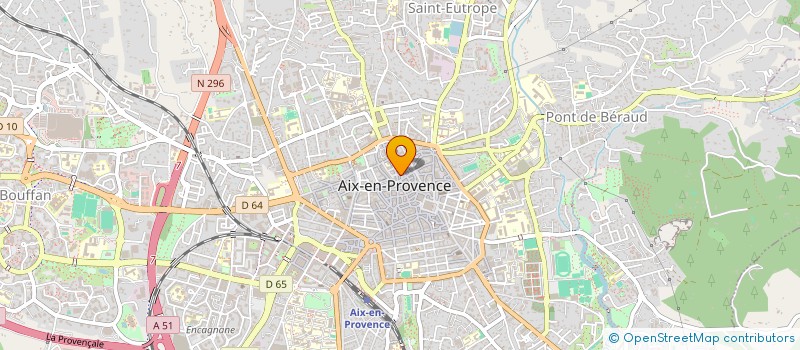 localisation de l'entreprise LA BLANCHE BOUTIQUE à AIX-EN-PROVENCE