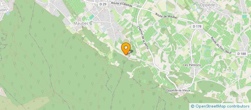 localisation de l'entreprise LA BLAQUE  MAUBEC