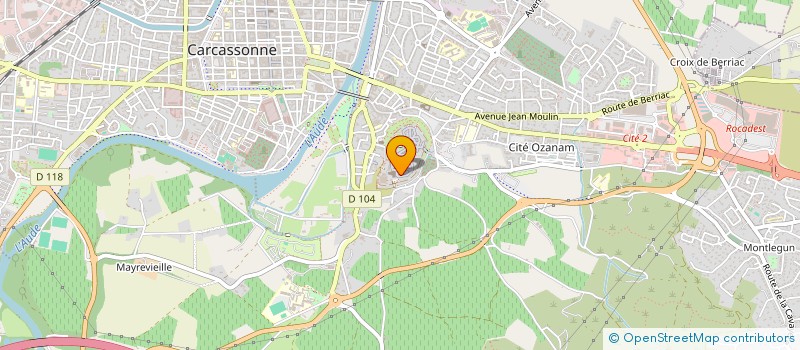 localisation de l'entreprise LA BLASCOTTE à CARCASSONNE