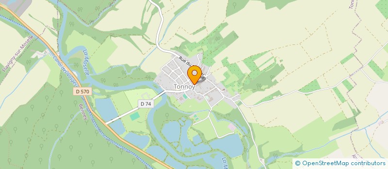 localisation de l'entreprise LA BOBINE  TONNOY