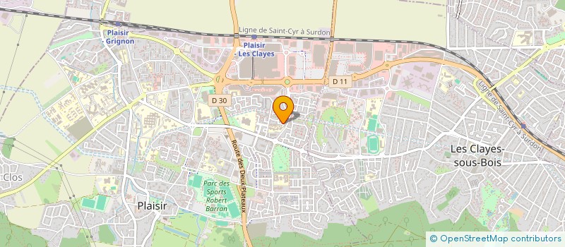 localisation de l'entreprise LA BOBINETTE à PLAISIR