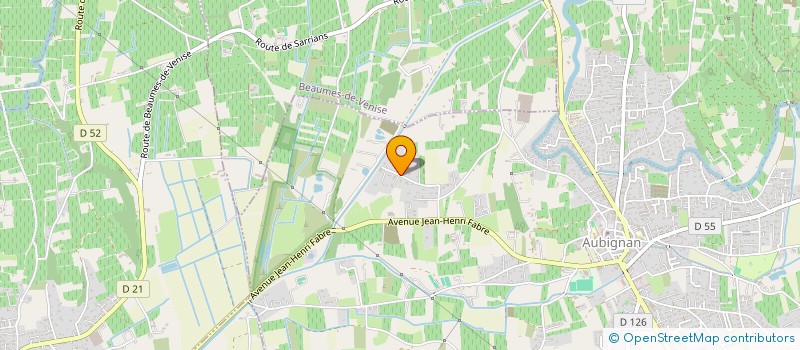 localisation de l'entreprise LA BOCA LOCA  AUBIGNAN