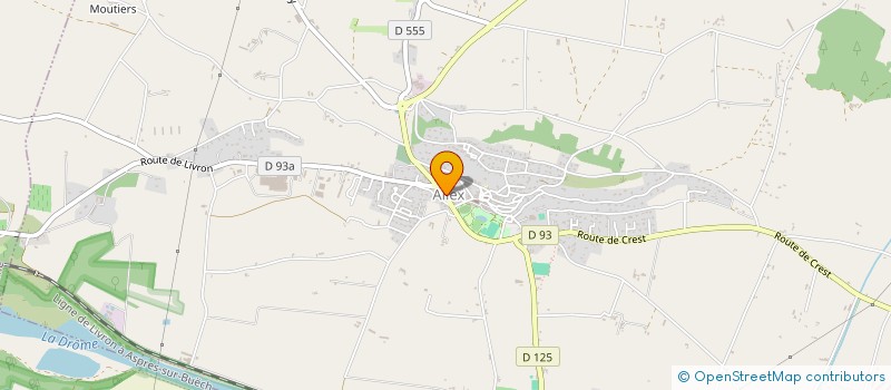 localisation de l'entreprise LA BOCCA  ALLEX