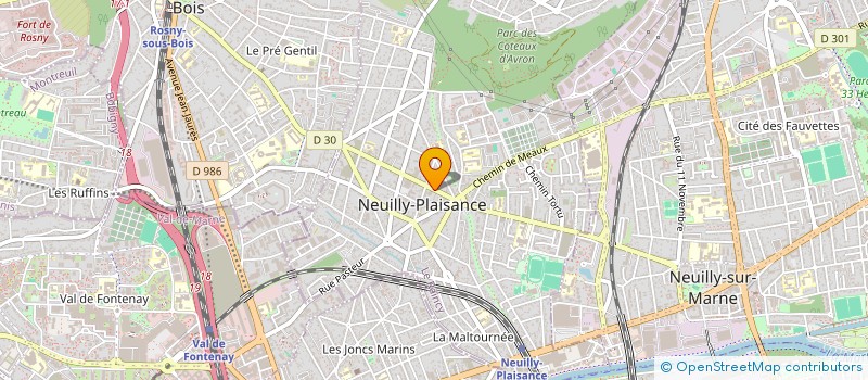 localisation de l'entreprise LA BOCCA DELLE DELIZIE à FONTENAY-SOUS-BOIS