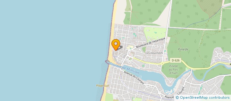 localisation de l'entreprise LA BODEGA  MIMIZAN