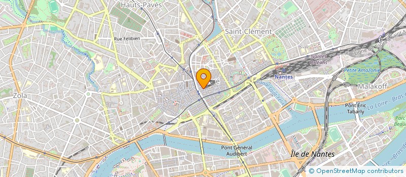 localisation de l'entreprise LA BODEGA à NANTES