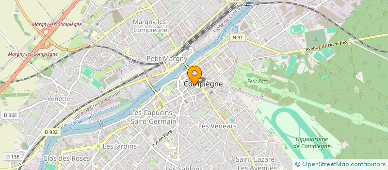 localisation de l'entreprise LA BODEGA  COMPIEGNE