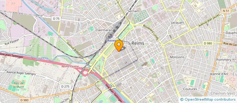 localisation de l'entreprise LA BODEGA  BLANCS-COTEAUX