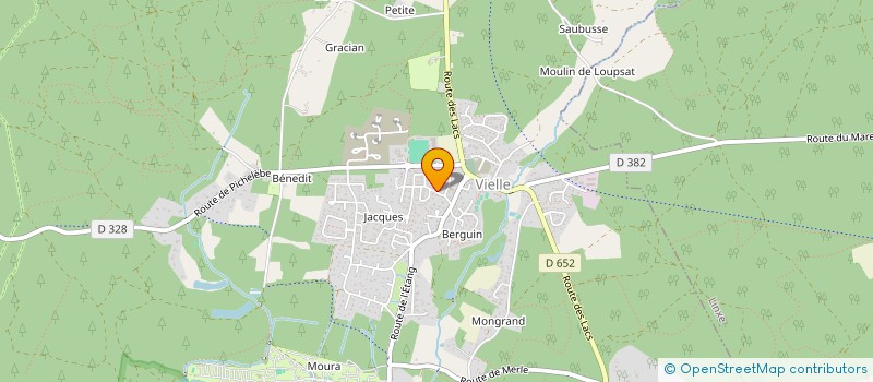 localisation de l'entreprise LA BODEGA DE VIELLE à VIELLE-SAINT-GIRONS