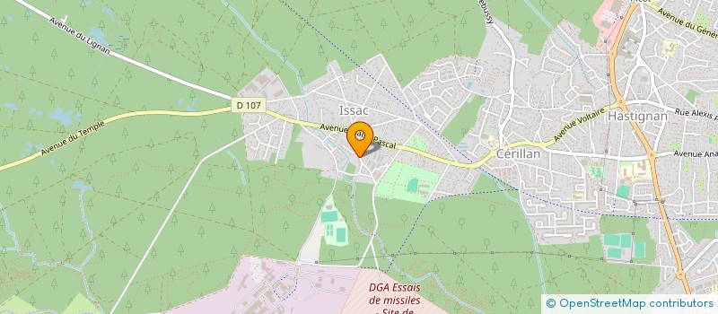 localisation de l'entreprise LA BODEGA MEDOCAINE  SAINT-MEDARD-EN-JALLES