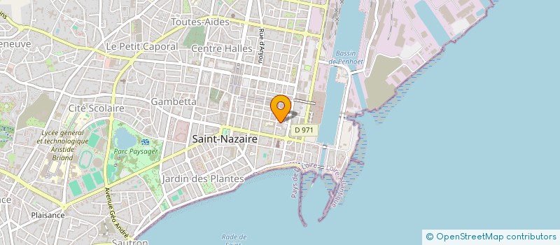 localisation de l'entreprise LA BODEGUITA  SAINT-NAZAIRE