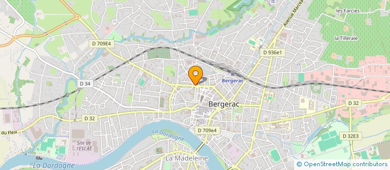 localisation de l'entreprise LA BOETIE à BERGERAC