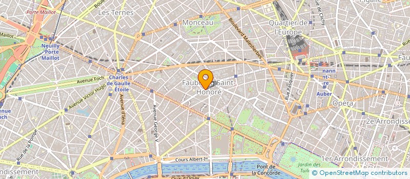 localisation de l'entreprise LA BOETIE CAPITAL MANAGEMENT  PARIS