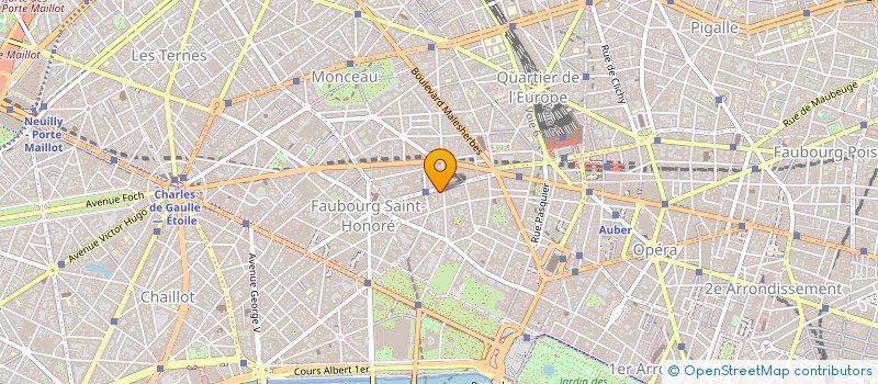 localisation de l'entreprise LA BOETIE PRODUCTIONS à PARIS
