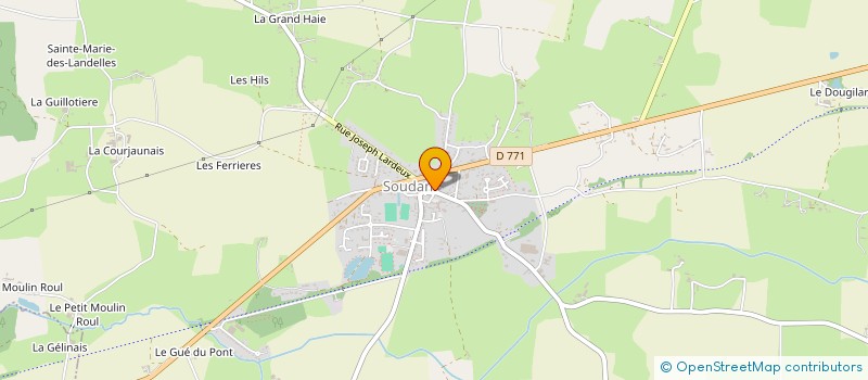 localisation de l'entreprise LA BOHEME à SOUDAN