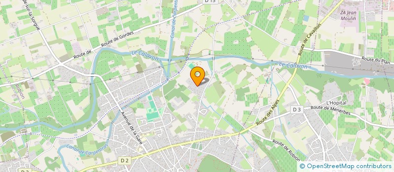 localisation de l'entreprise LA BOHEME  ROBION