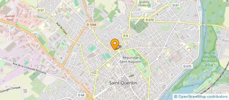 localisation de l'entreprise LA BOHEME à SAINT QUENTIN