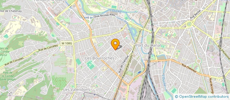 localisation de l'entreprise LA BOHEME DIJONNAISE à DIJON