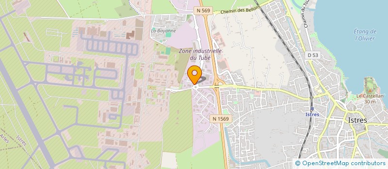 localisation de l'entreprise LA BOHEME - EVENTS  ISTRES