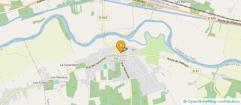 localisation de l'entreprise LA BOHEMIENNE  LA CHAPELLE-MONTMARTIN