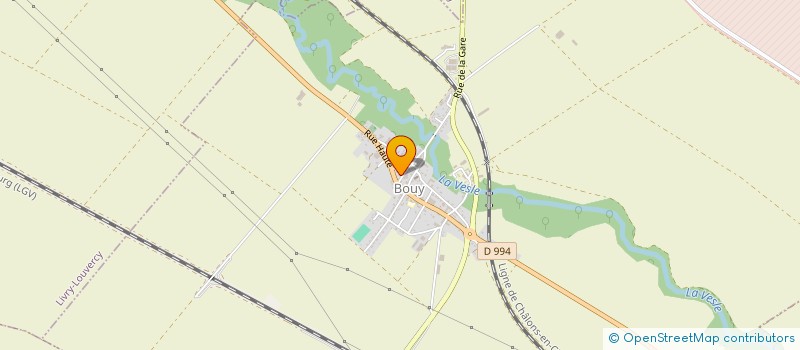 localisation de l'entreprise LA BOISE D'APHESIS  BOUY