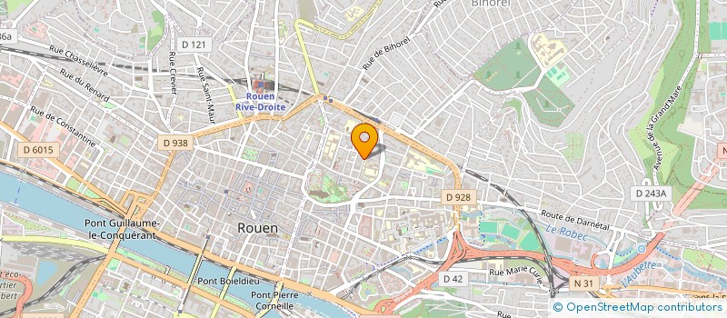 localisation de l'entreprise LA BOISE DE SAINT-NICAISE à ROUEN
