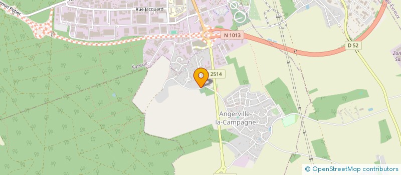 localisation de l'entreprise LA BOISEE  ANGERVILLE-LA-CAMPAGNE