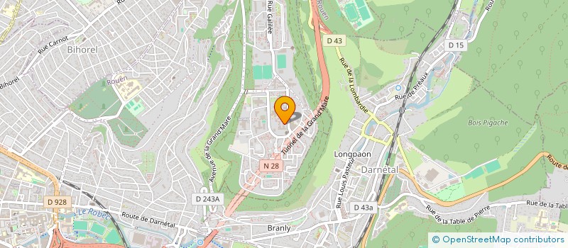 localisation de l'entreprise LA BOISERIE D AY  ROUEN