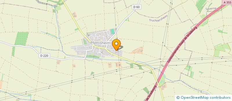 localisation de l'entreprise LA BOISIERE  TRUCHTERSHEIM