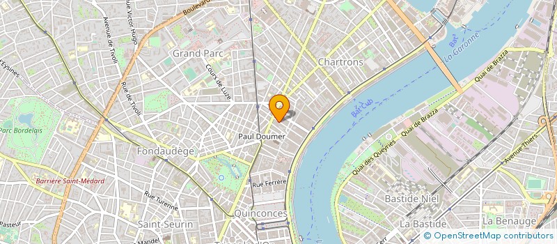 localisation de l'entreprise LA BOISSERAIE  BORDEAUX