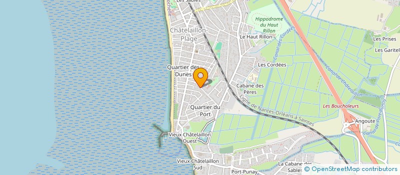 localisation de l'entreprise LA BOITAZIK à CHATELAILLON-PLAGE