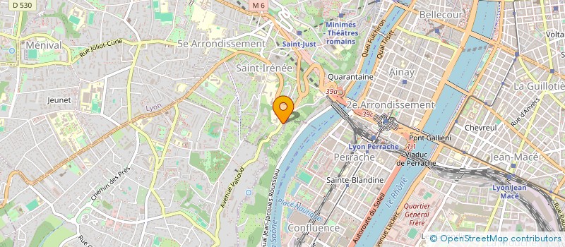 localisation de l'entreprise LA BOITE à LYON