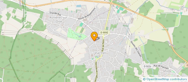 localisation de l'entreprise LA BOITE  VIARMES