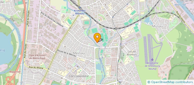 localisation de l'entreprise LA BOITE A BOUGIES à STRASBOURG