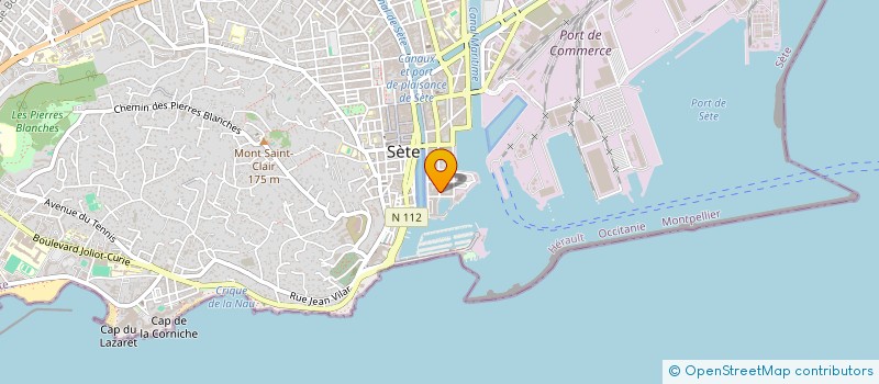 localisation de l'entreprise LA BOITE A CLEFS  SETE