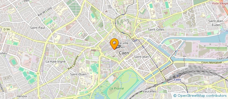 localisation de l'entreprise LA BOITE A COCO à CAEN