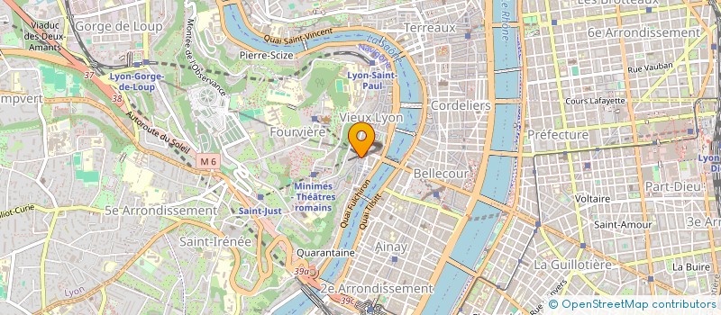 localisation de l'entreprise LA BOITE A CREPES & PIZZAS à LYON