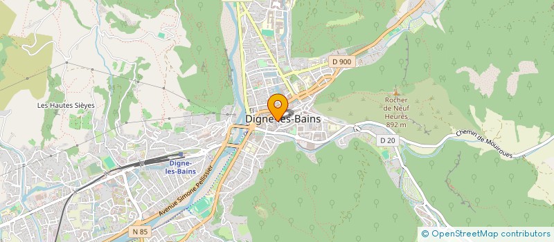 localisation de l'entreprise LA BOITE A FROMAGE à DIGNE-LES-BAINS