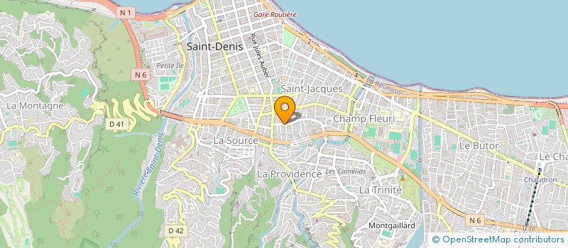 localisation de l'entreprise LA BOITE A IDEES - MARKETING DIRECT à SAINT-DENIS