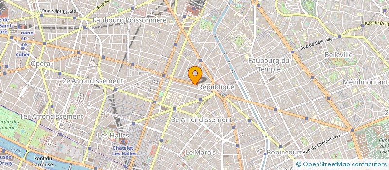 localisation de l'entreprise LA BOITE A IMAGES à PARIS