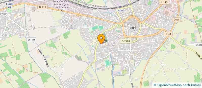 localisation de l'entreprise LA BOITE A MALICE  LUNEL