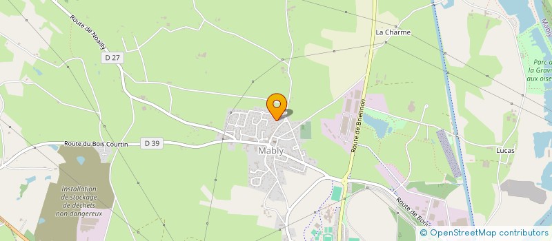 localisation de l'entreprise LA BOITE A MEUH'ZIC  MABLY