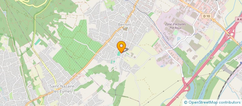 localisation de l'entreprise LA BOITE A MIGNONNERIES à GRENOBLE