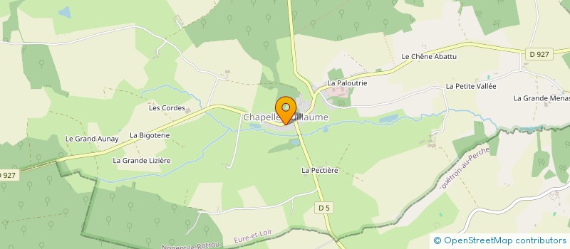localisation de l'entreprise LA BOITE A MODELER à CHAPELLE-GUILLAUME