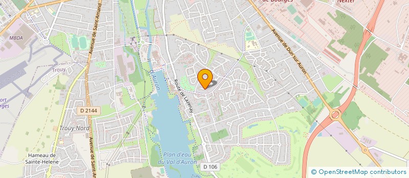 localisation de l'entreprise LA BOITE A MOUVEMENTS  BOURGES