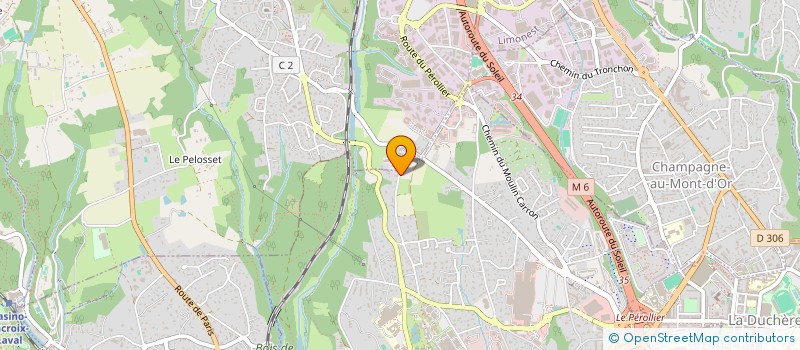 localisation de l'entreprise LA BOITE A MUMU  ECULLY