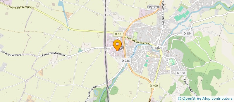 localisation de l'entreprise LA BOITE A NAGER  BREN