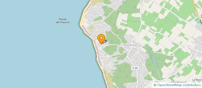 localisation de l'entreprise LA BOITE A OUTILS à SAINT-GEORGES-D'OLERON