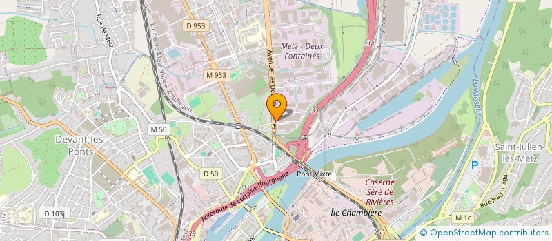 localisation de l'entreprise LA BOITE A OUTY  METZ