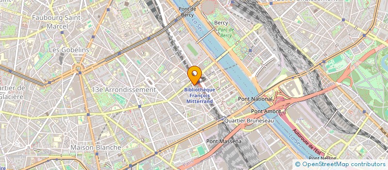 localisation de l'entreprise LA BOITE A PAINS  PARIS